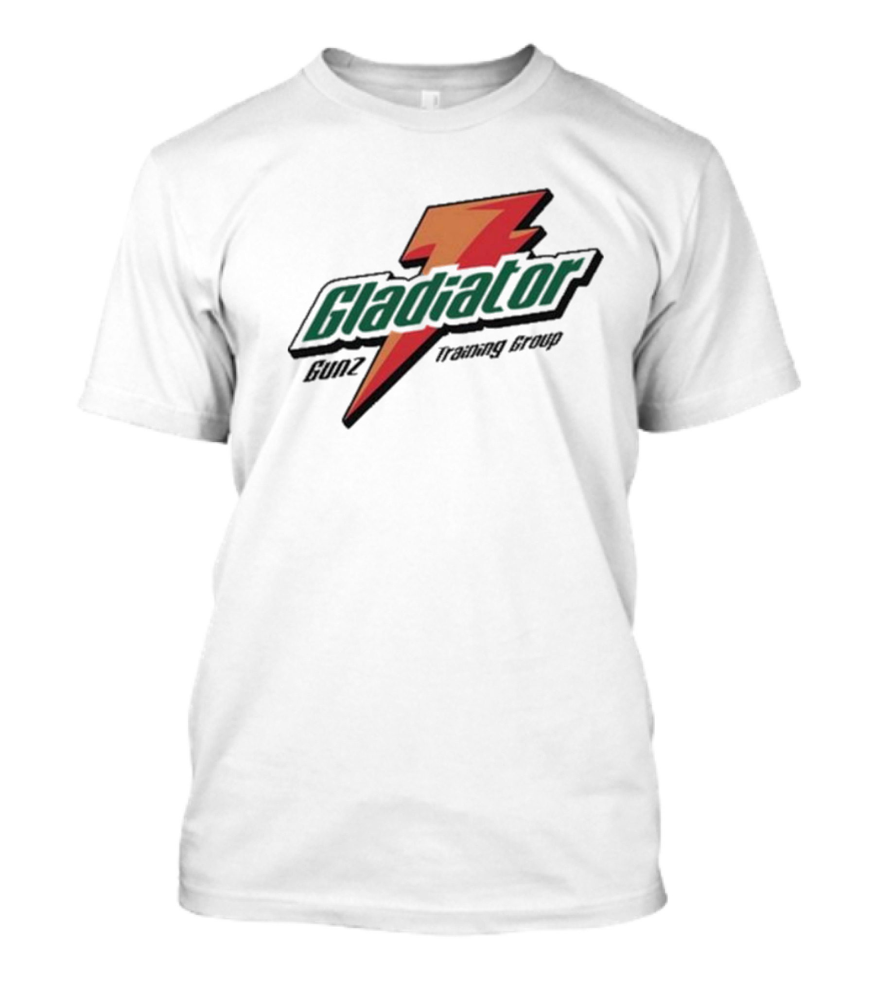 Channingcrowder Gladiator Gunz Training Group Thunderbolt T-Shirt