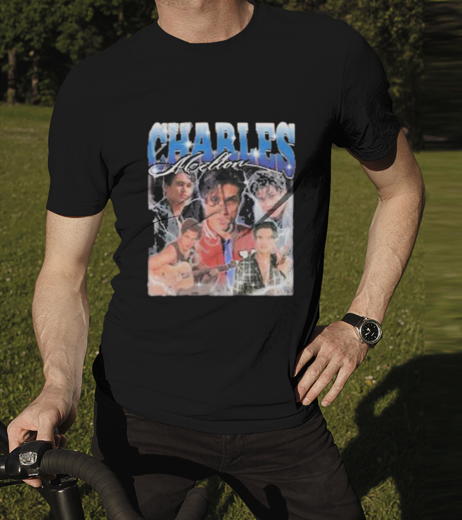 CHARLES Melton Collage T-Shirt