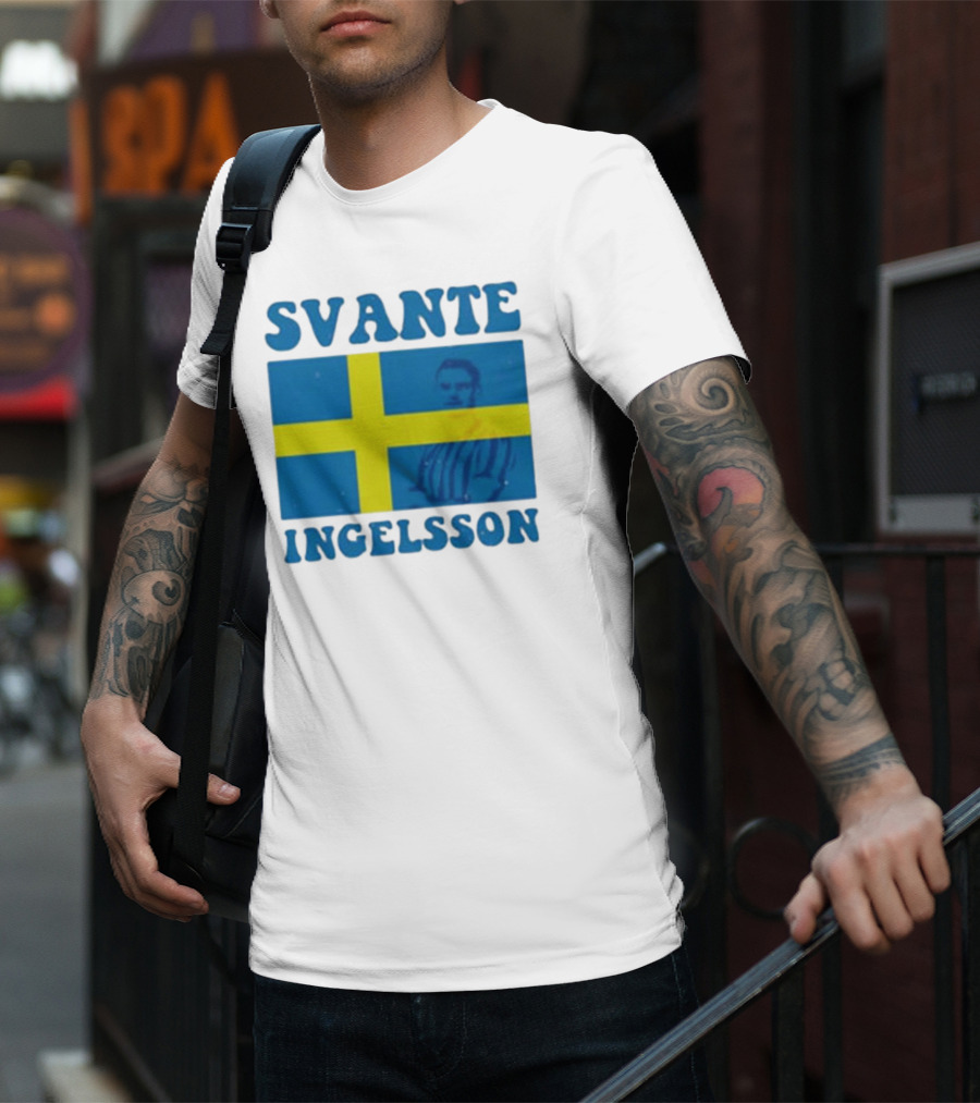 Svante Ingelsson Swedish Flag Sheffield Wednesday EFL T-Shirt