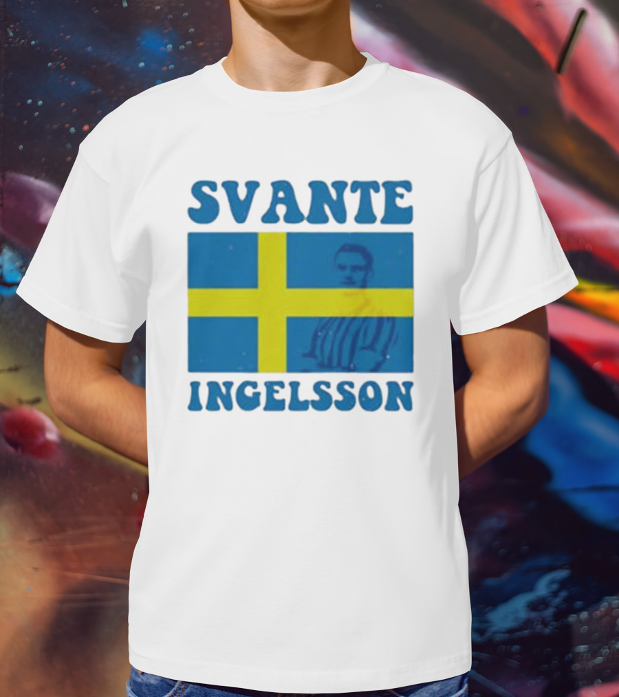 Svante Ingelsson Swedish Flag Sheffield Wednesday EFL T-Shirt