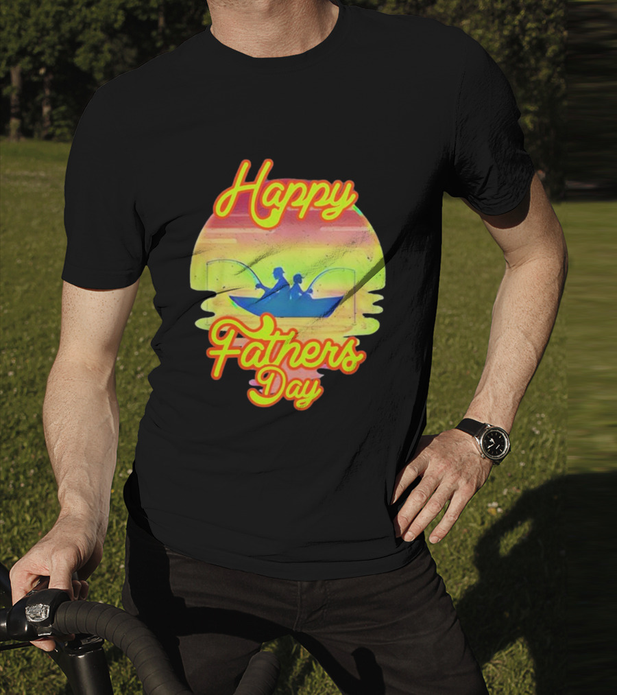 Happy Fathers Day Fishing T-Shirt