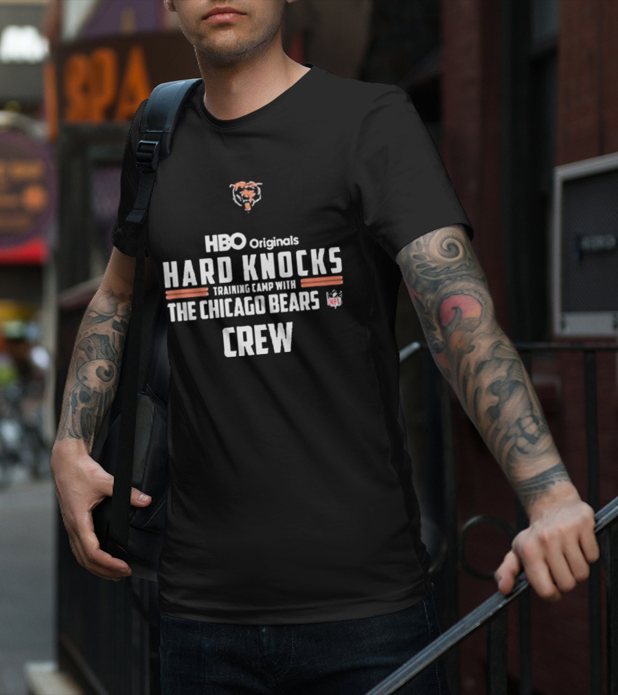 HBO Originals Hard Knocks Training Camp With The Chicago Bears NFL Crew T-Shirt