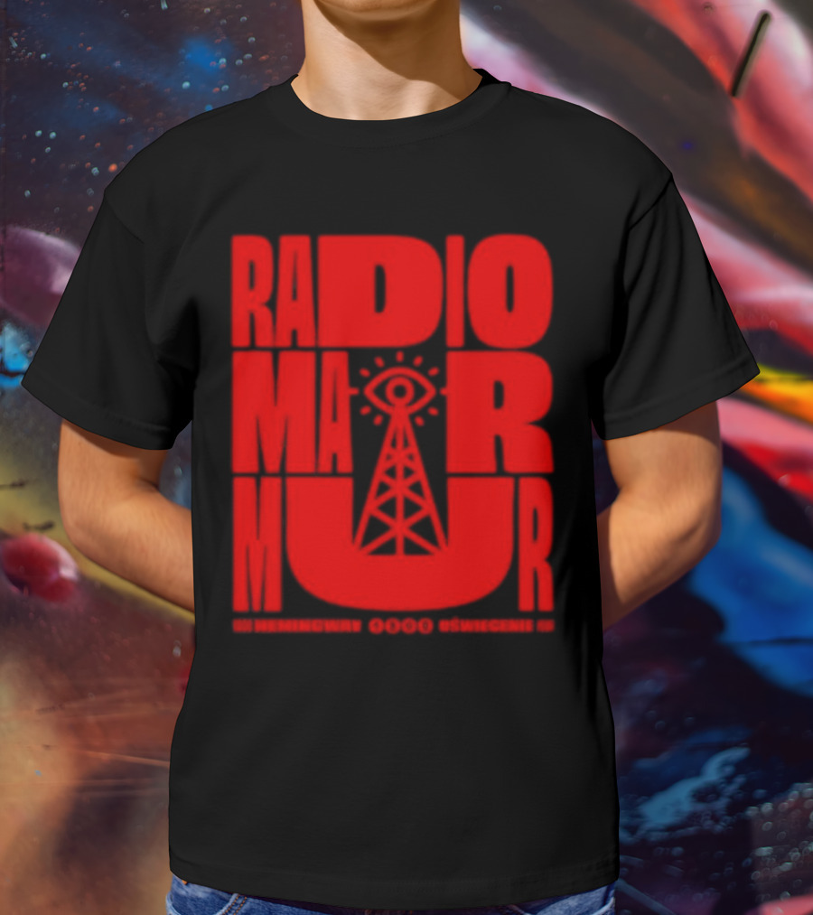 Taco Hemingway Radio Marmur Eye Tower 1-800 Oświecenie T-Shirt