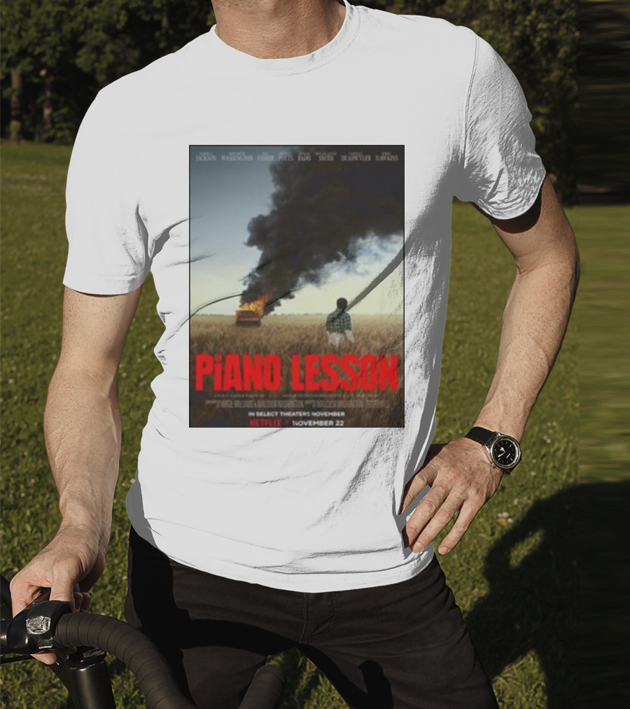 Piano Lesson Directed Malcolm Washington Starring Samuel L Jackson John David Washington Netflix November 22 T-Shirt