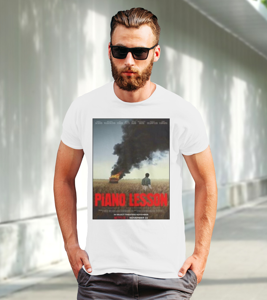 Piano Lesson Directed Malcolm Washington Starring Samuel L Jackson John David Washington Netflix November 22 T-Shirt