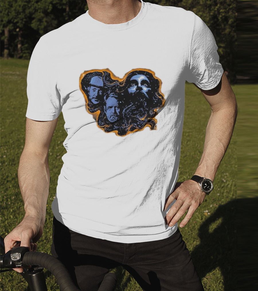 The White Buffalo A Freight Train Through The Night Faces And Mystical T-Shirt