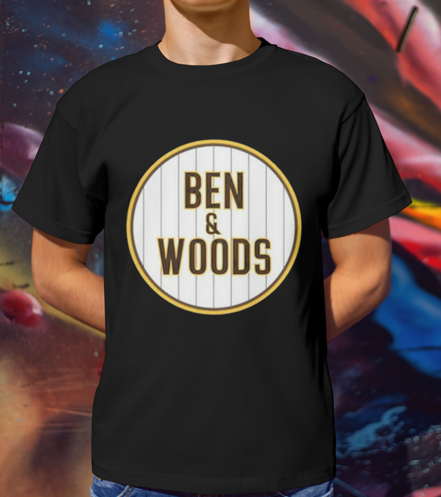 Yu Darvish Ben And Woods Pinstripe Circle T-Shirt
