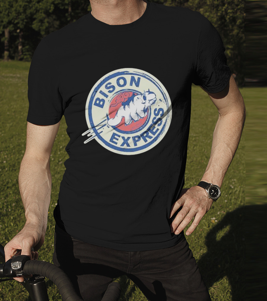 Bison Express Flying Bison Vintage Logo Avatar Reference T-Shirt
