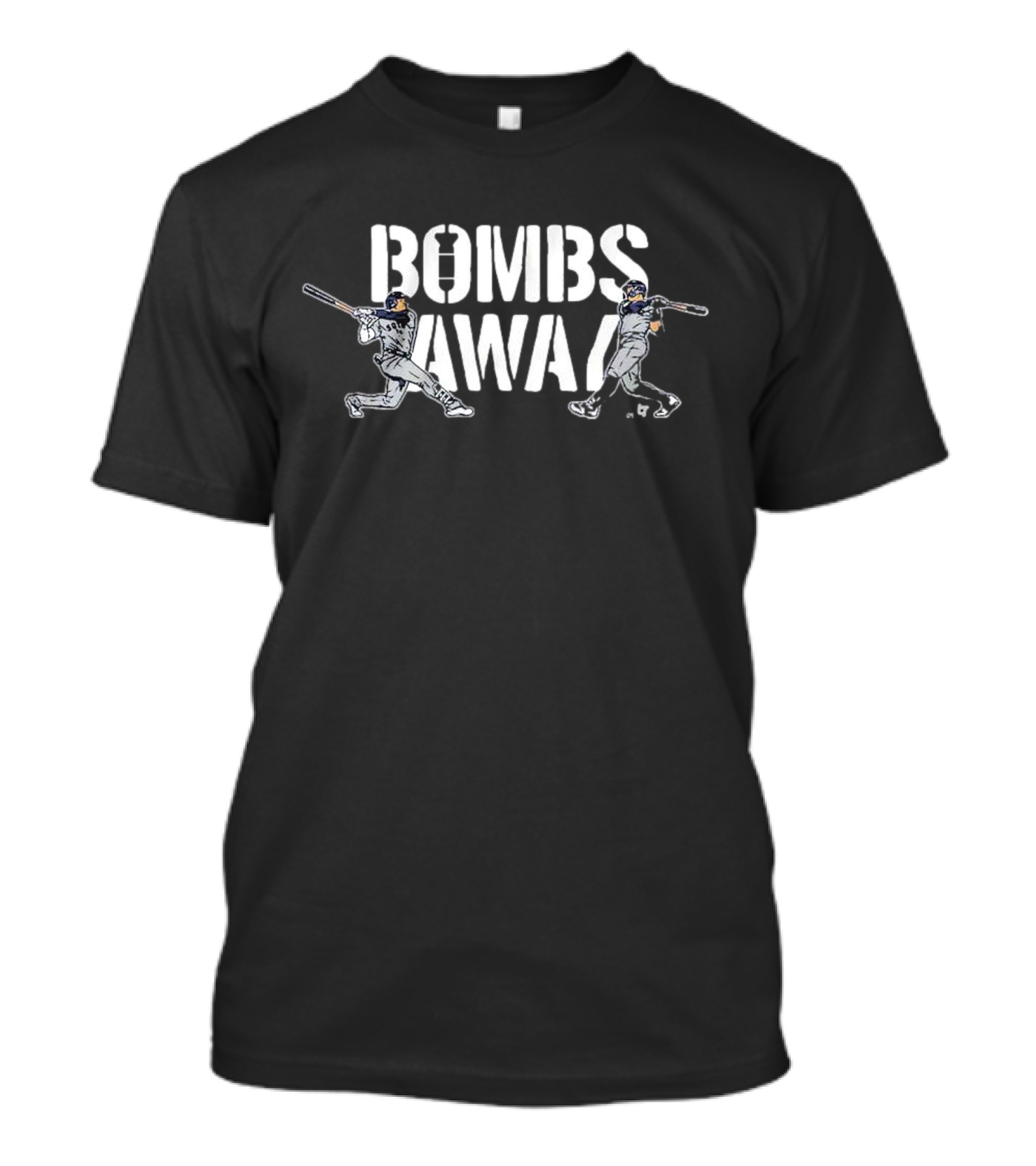 Bombs Away Aaron Judge Juan Soto Baseball T-Shirt