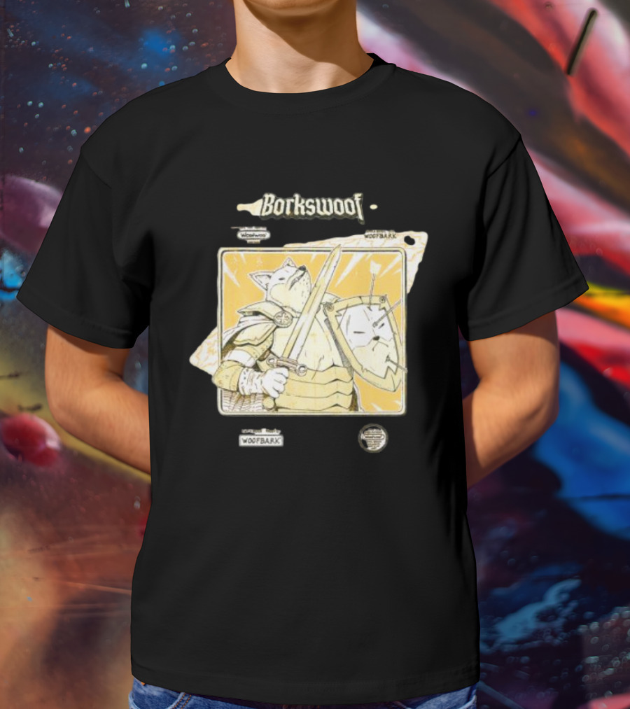 Borkwoof Woofer Woofbark Knight Adventure T-Shirt