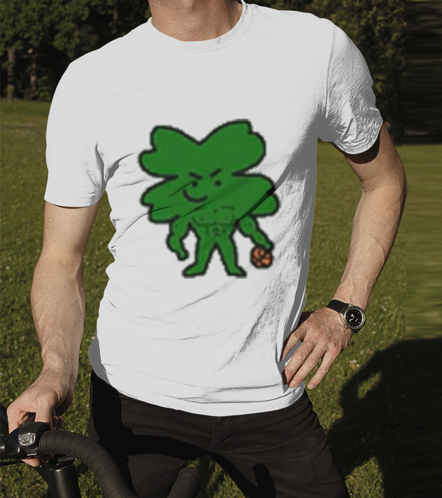 Boston Buff NBA Shamrock Basketball Player T-Shirt