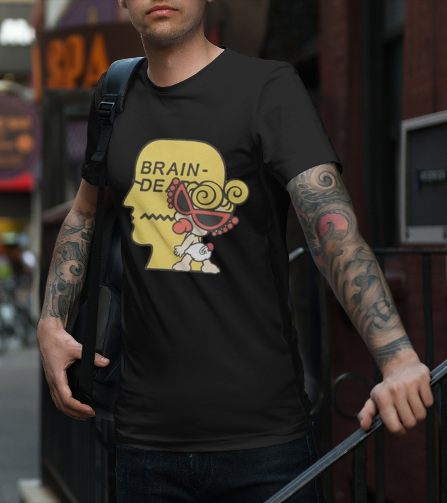 Brain Dead Hysteric Mini Collaboration Raglan Baseball T-Shirt