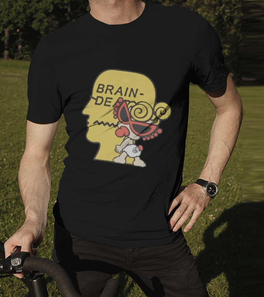 Brain Dead Hysteric Mini Collaboration Raglan Baseball T-Shirt