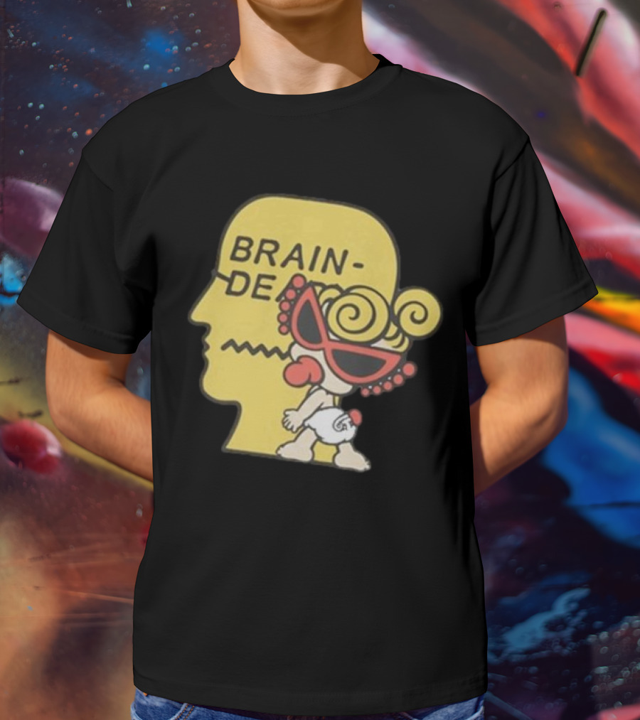 Brain Dead Hysteric Mini Collaboration Raglan Baseball T-Shirt