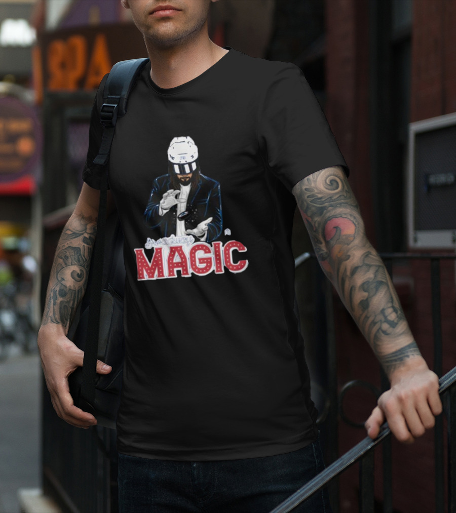Broadway Magic Hockey Helmet Wizard T-Shirt