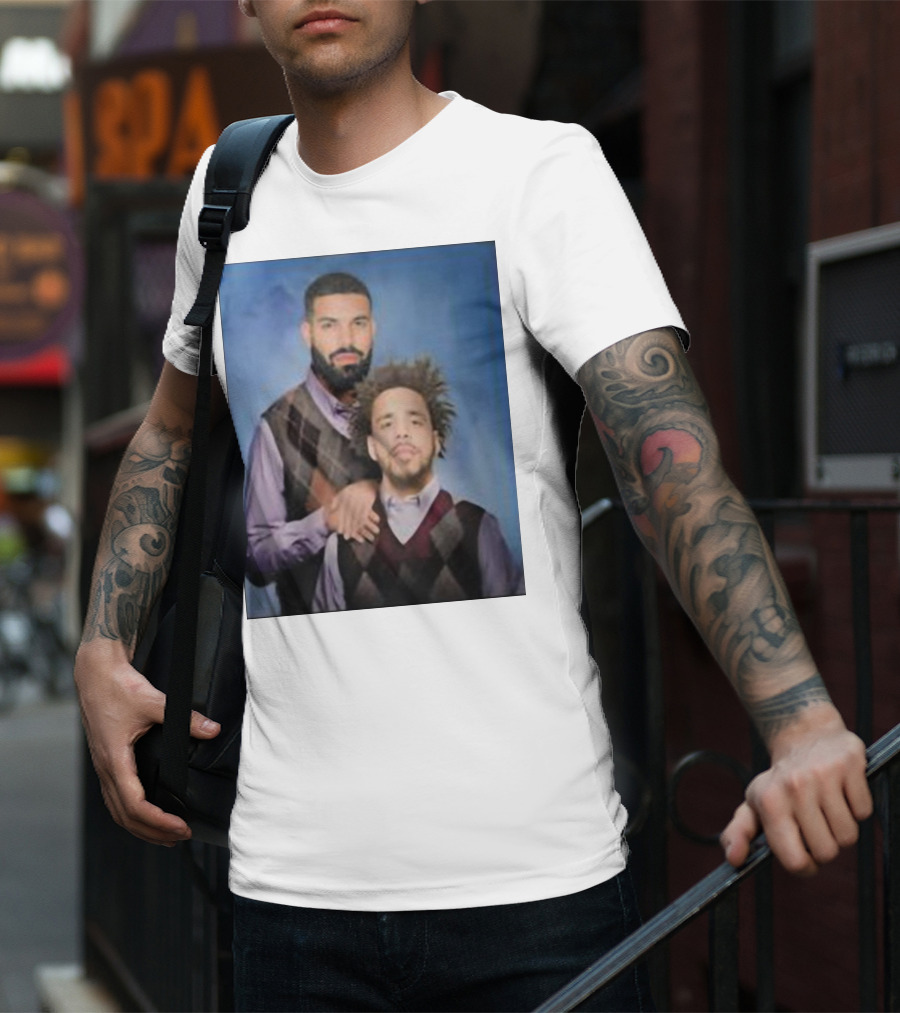 Drake And J. Cole Iconic Step Brothers Parody Collab T-Shirt