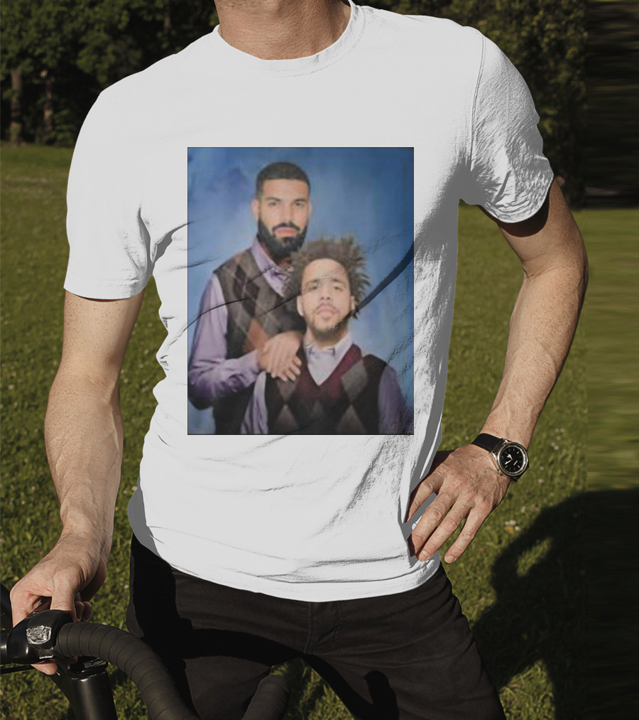 Drake And J. Cole Iconic Step Brothers Parody Collab T-Shirt