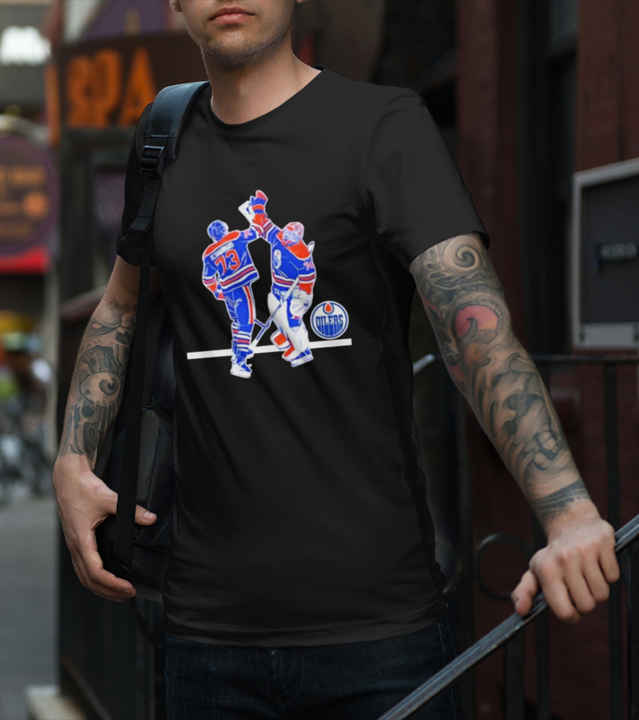 Edmonton Oilers Vinny Skinny Winny High-Five T-Shirt