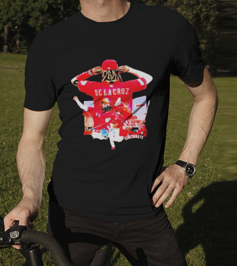Elly De La Cruz Cincinnati Baseball Player Jersey T-Shirt