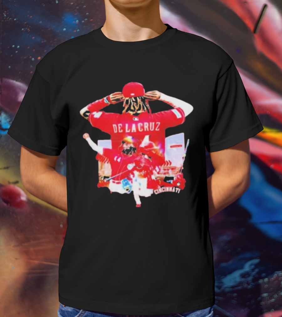 Elly De La Cruz Cincinnati Baseball Player Jersey T-Shirt