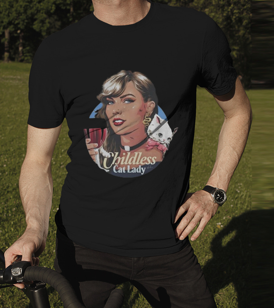 Jd Vance’s Worst Fear Childless Cat Lady Wine Glass T-Shirt