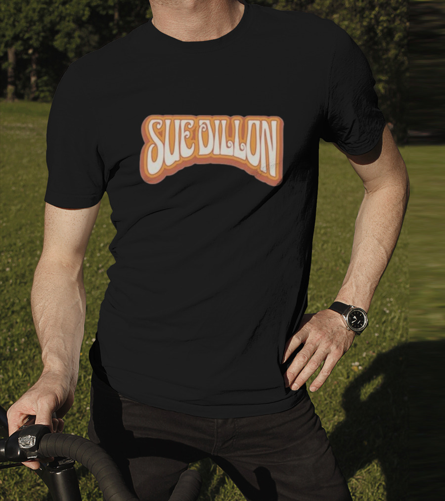 Sue Dillon Bold Retro Script T-Shirt