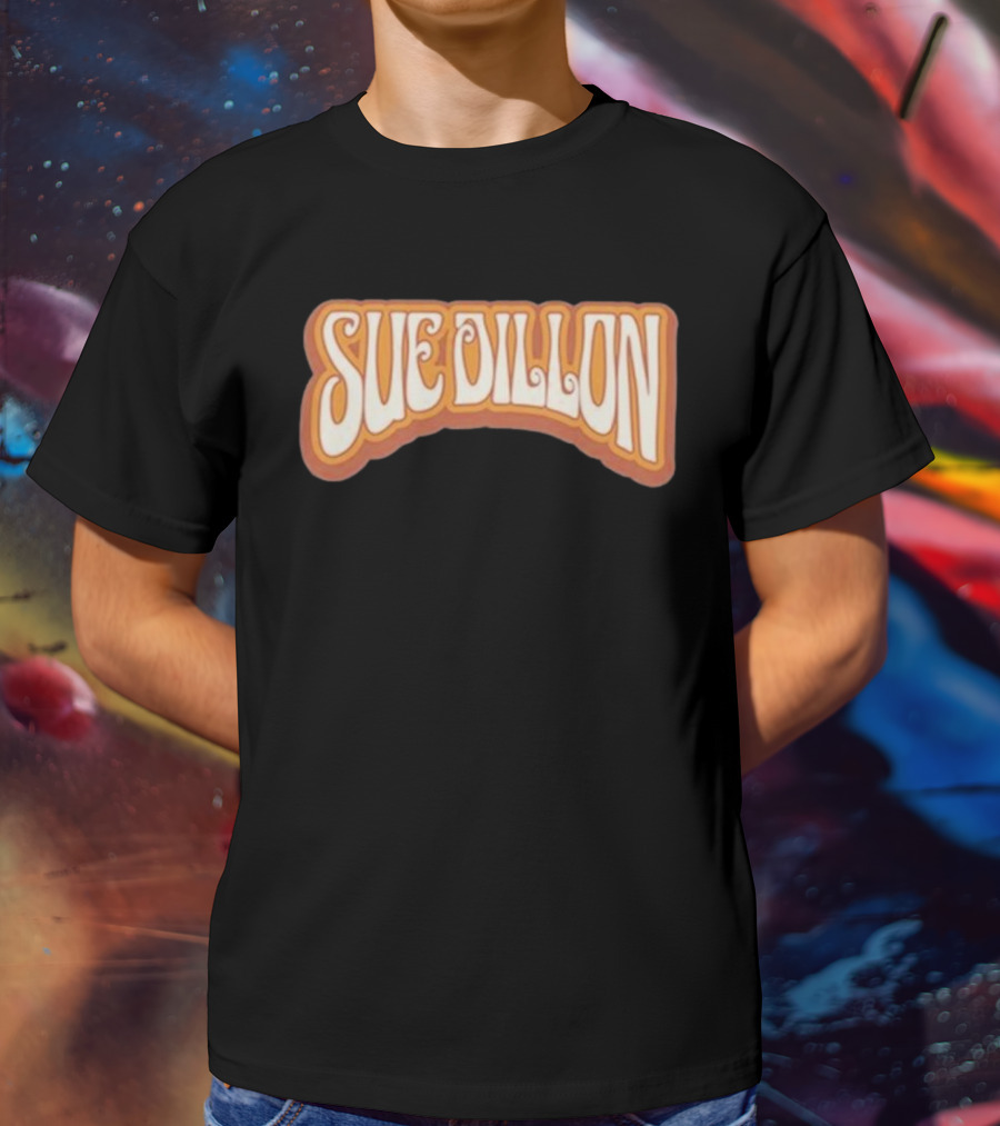 Sue Dillon Bold Retro Script T-Shirt
