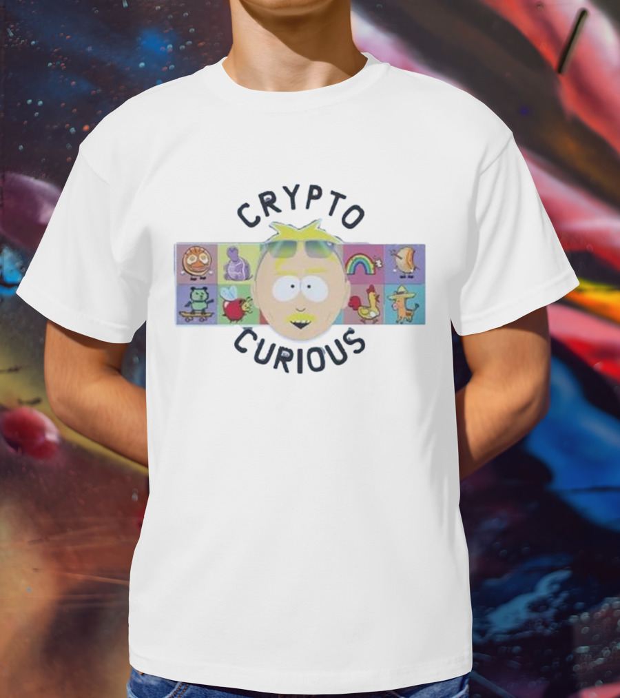 South Park Vic Chaos Crypto Curious Icons Collection T-Shirt