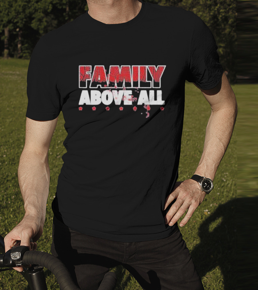 Family Above All Roman Reigns WWE Bloodline T-Shirt