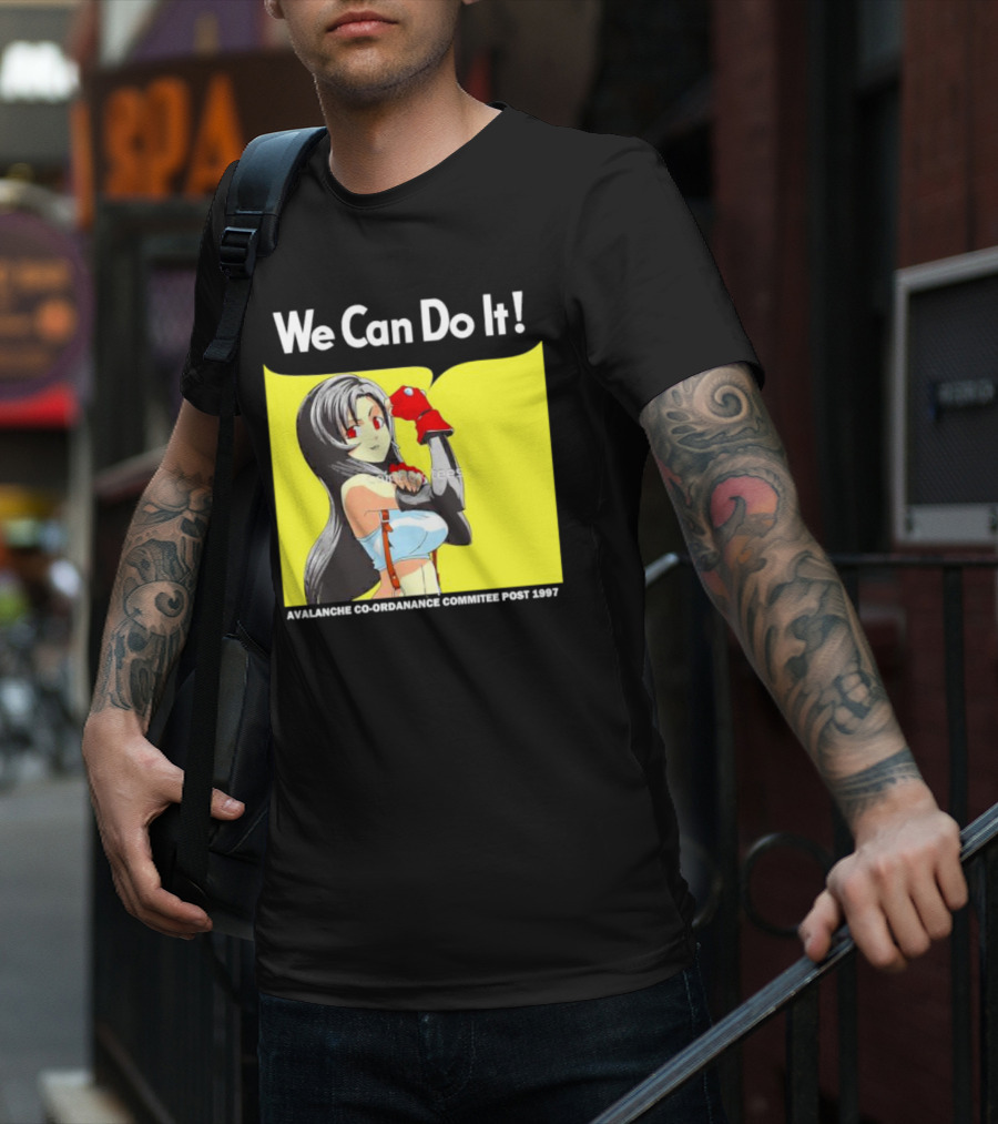 We Can Do It Avalanche Co-Ordanance Committee Post 1997 T-Shirt