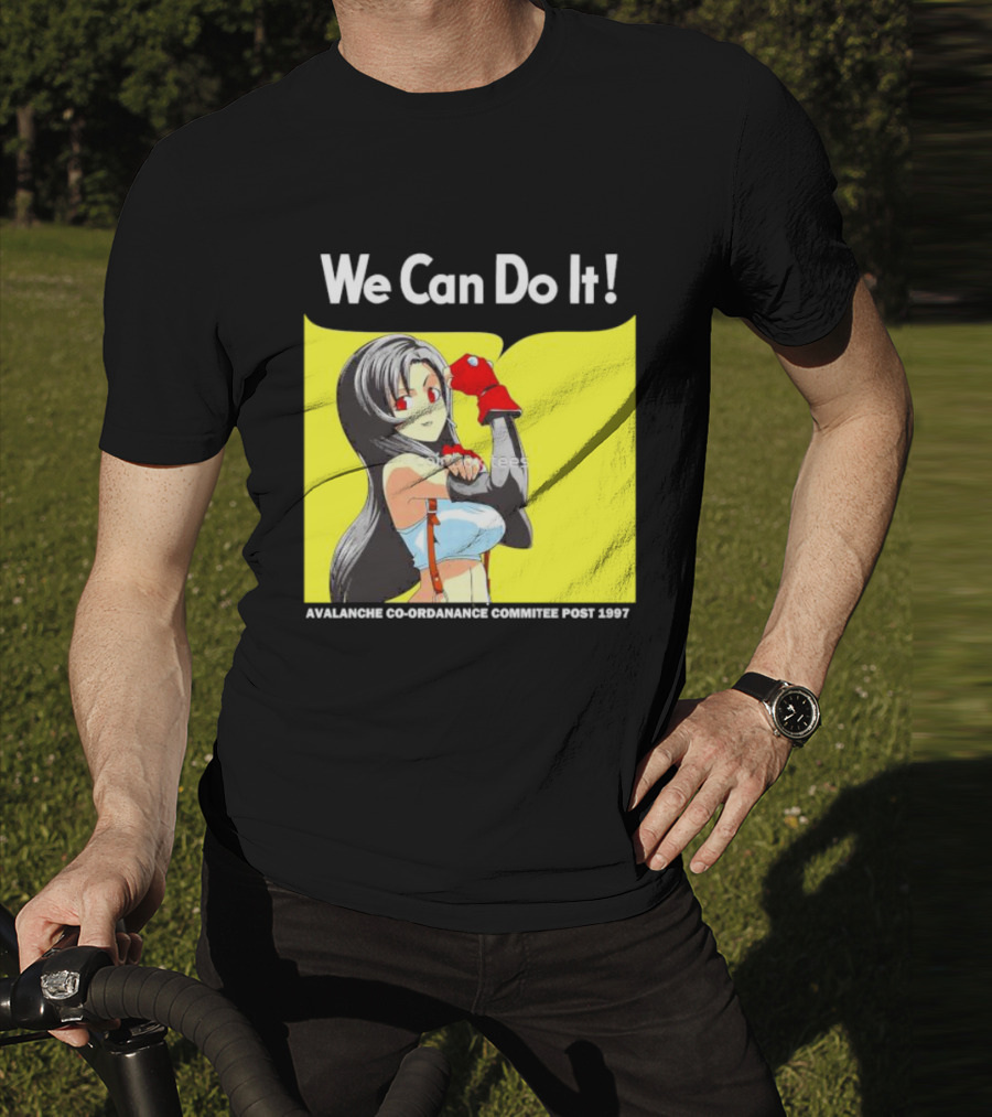We Can Do It Avalanche Co-Ordanance Committee Post 1997 T-Shirt