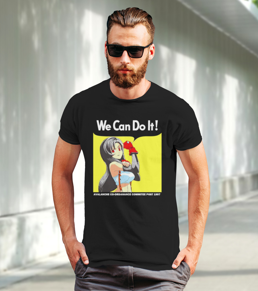 We Can Do It Avalanche Co-Ordanance Committee Post 1997 T-Shirt