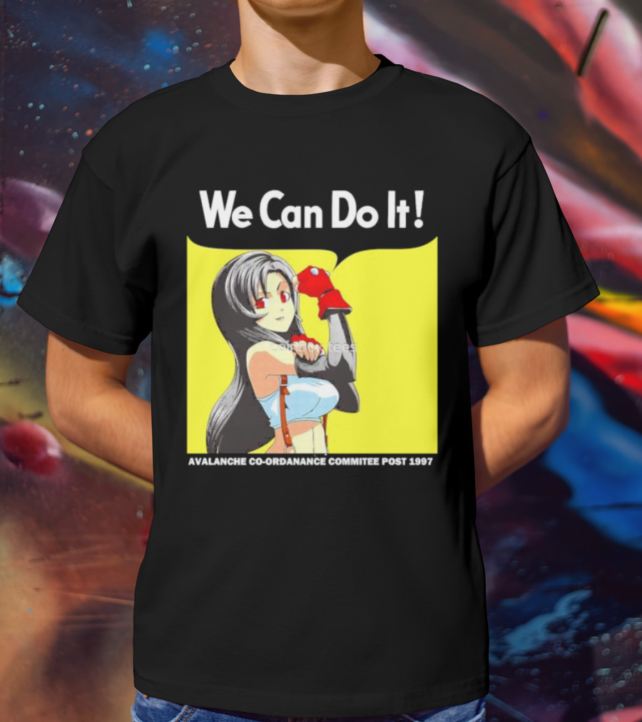 We Can Do It Avalanche Co-Ordanance Committee Post 1997 T-Shirt