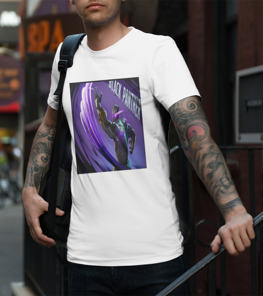 Black Panther In Marvel Rivals PvP New Game Marvel Studios T-Shirt