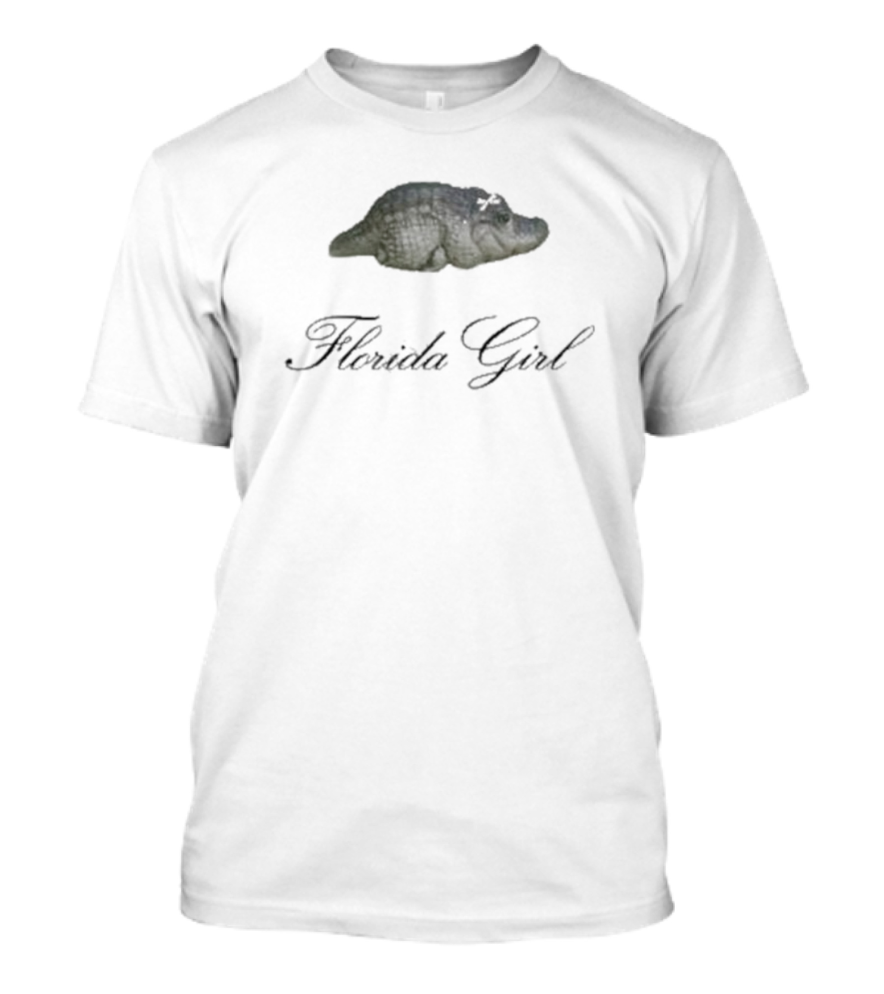 Florida Girl Baby Gator Coquette T-Shirt