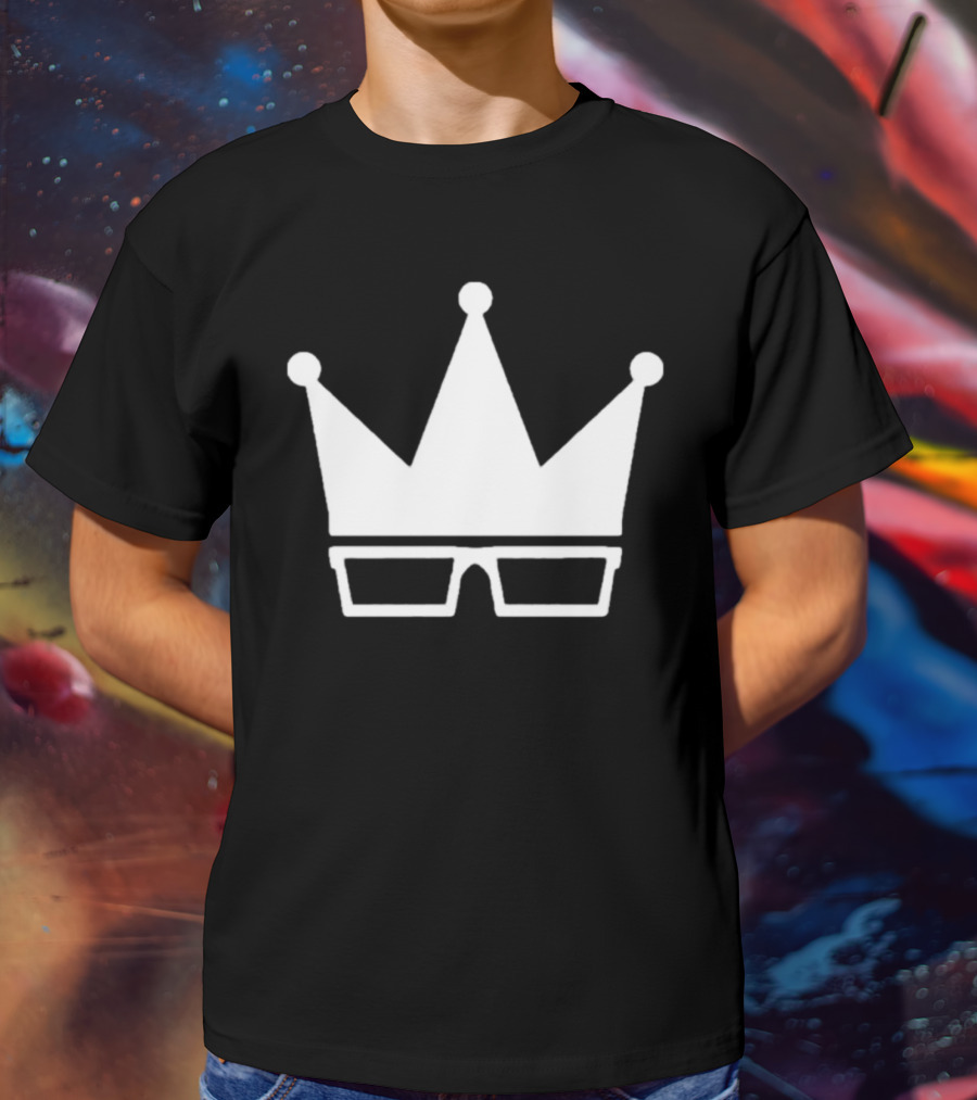 Framerate White Crown Glasses Merch T-Shirt