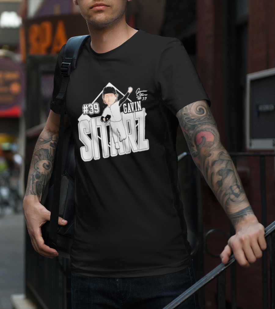 Gavin Sitarz #39 Michigan State Signature T-Shirt