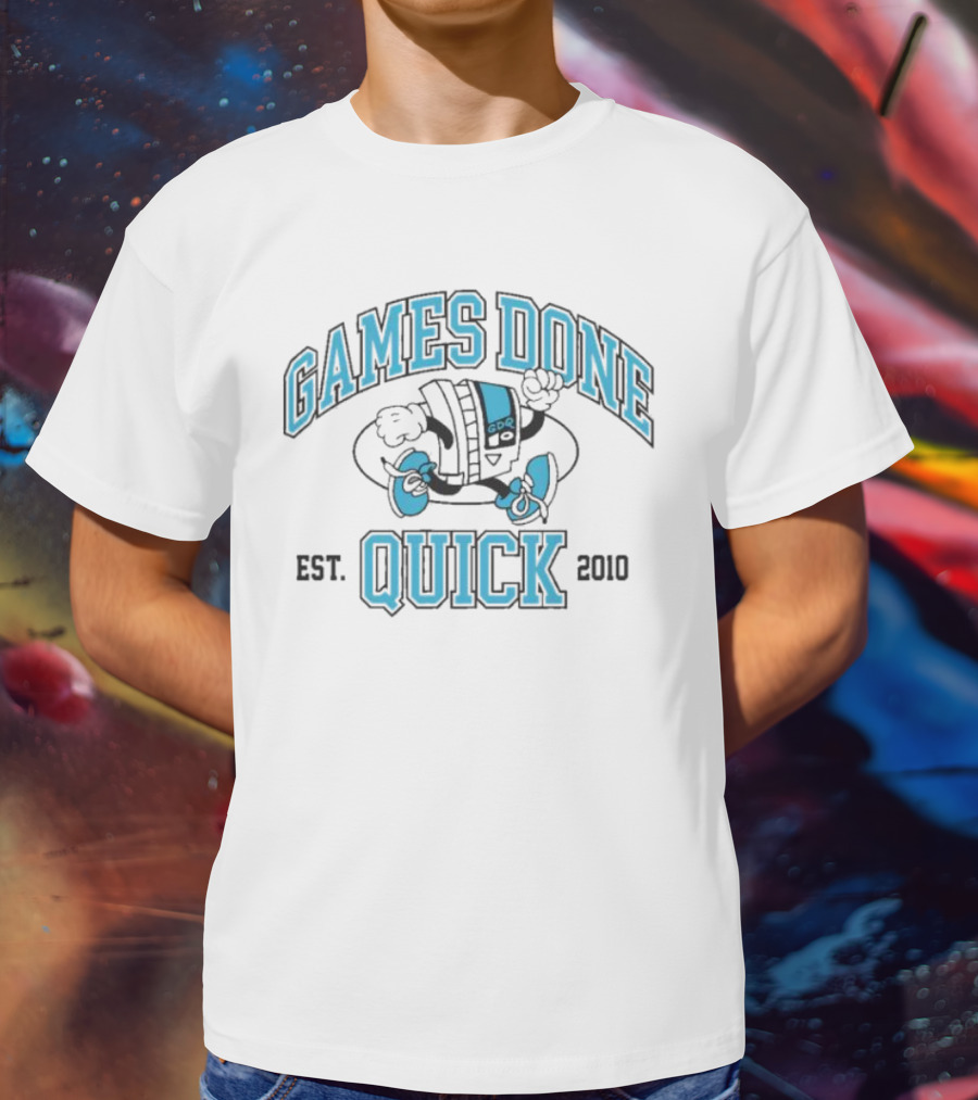 Games Done Quick Marathon Runner GDQ Est 2010 T-Shirt