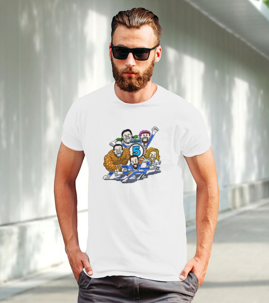 Dave Wonder Funtastic 5 Superhero T-Shirt