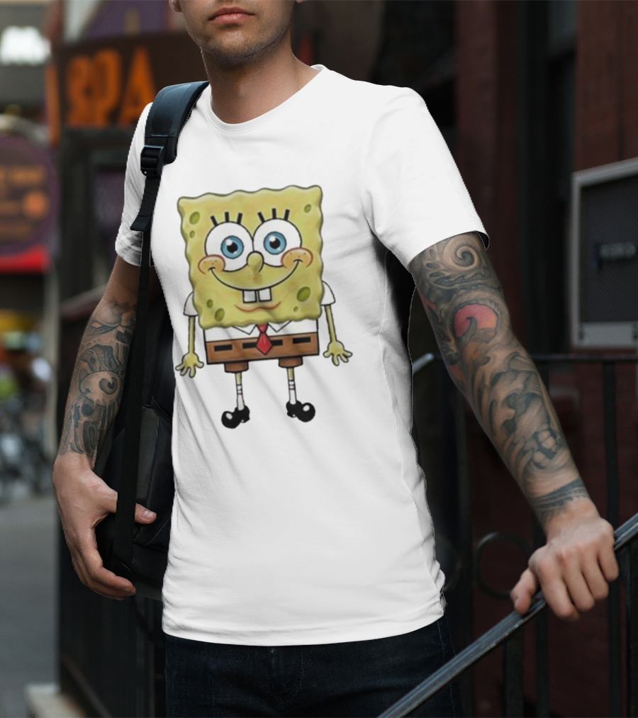 Delango Fireyswingy Spongebob Squarepants Iconic Character T-Shirt