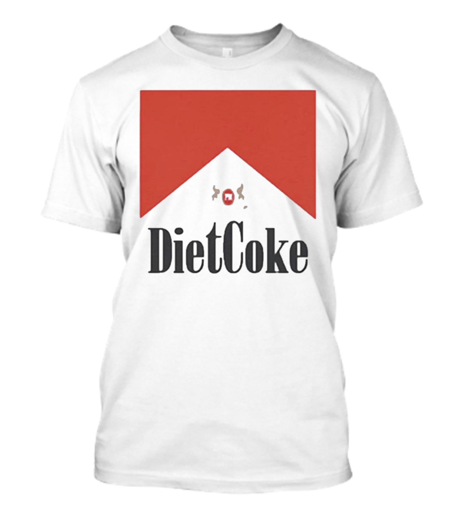 Diet Coke Marlboro Parody Cigarettes T-Shirt