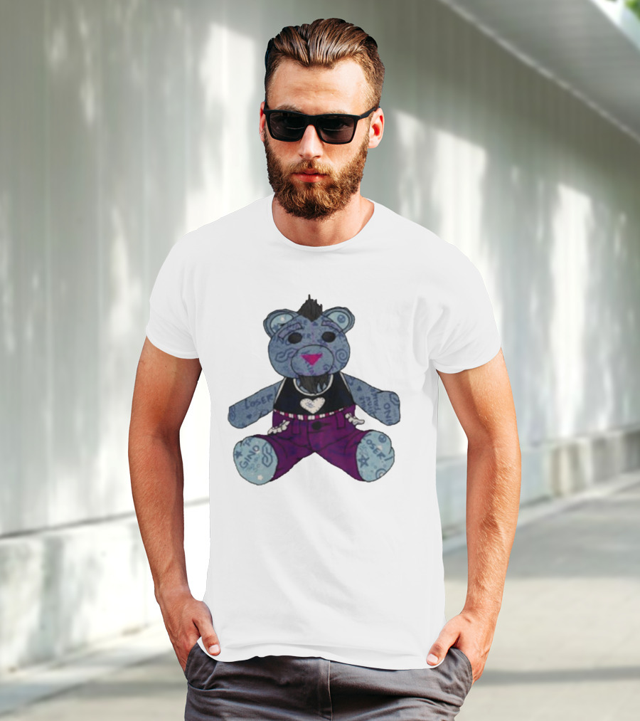 Doodle Bear Killian Krowe Bear Loser One Gino T-Shirt