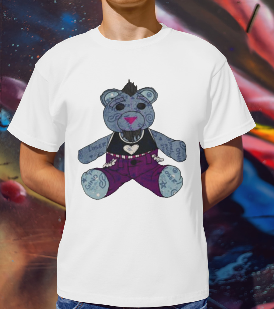 Doodle Bear Killian Krowe Bear Loser One Gino T-Shirt