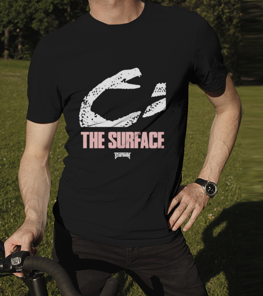 Beartooth The Surface Snake White Text T-Shirt