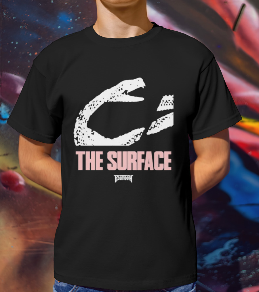 Beartooth The Surface Snake White Text T-Shirt