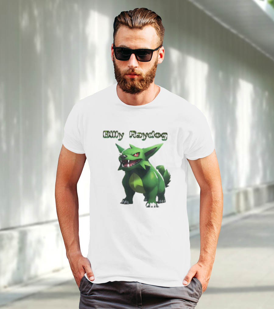 Billy Raydog Green Canine Pokémon Creature T-Shirt