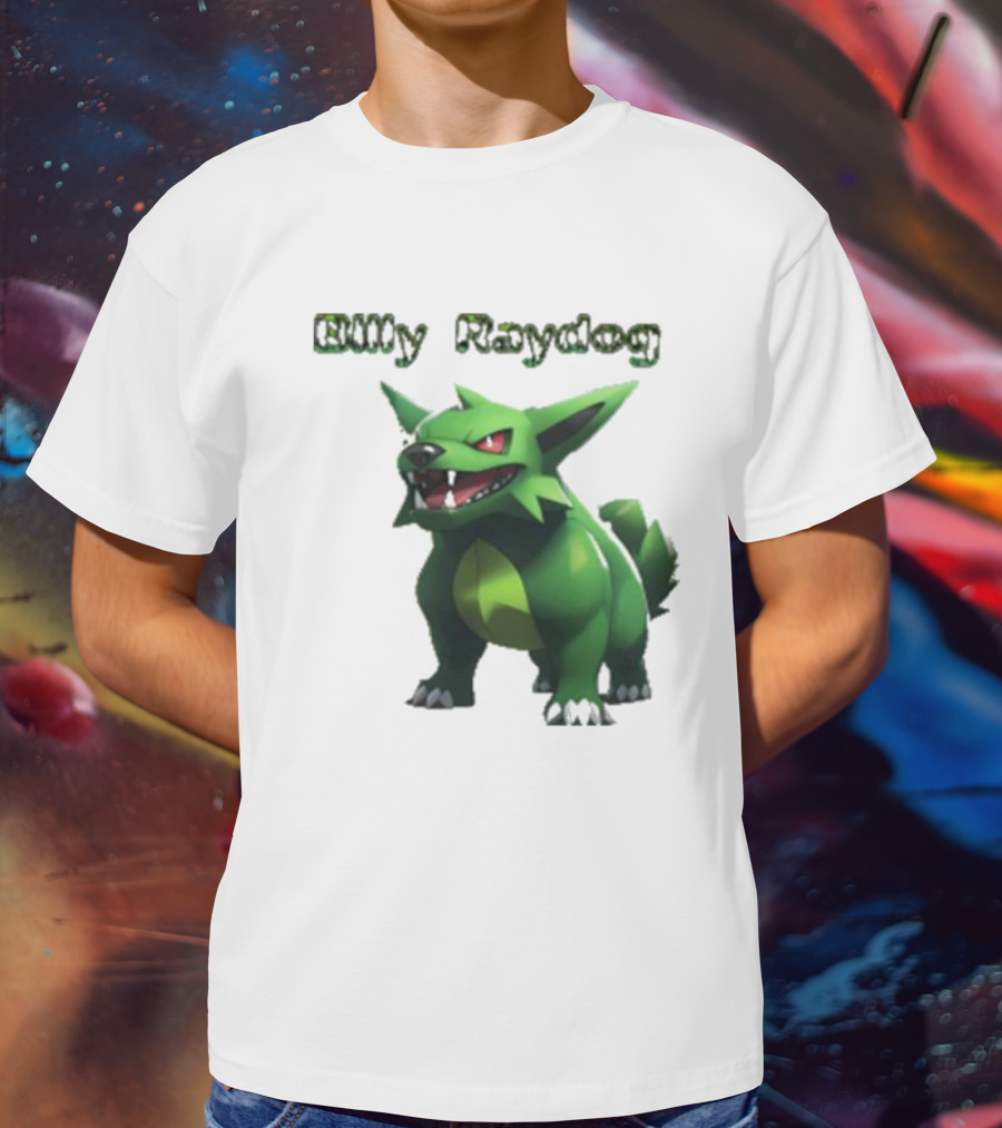Billy Raydog Green Canine Pokémon Creature T-Shirt