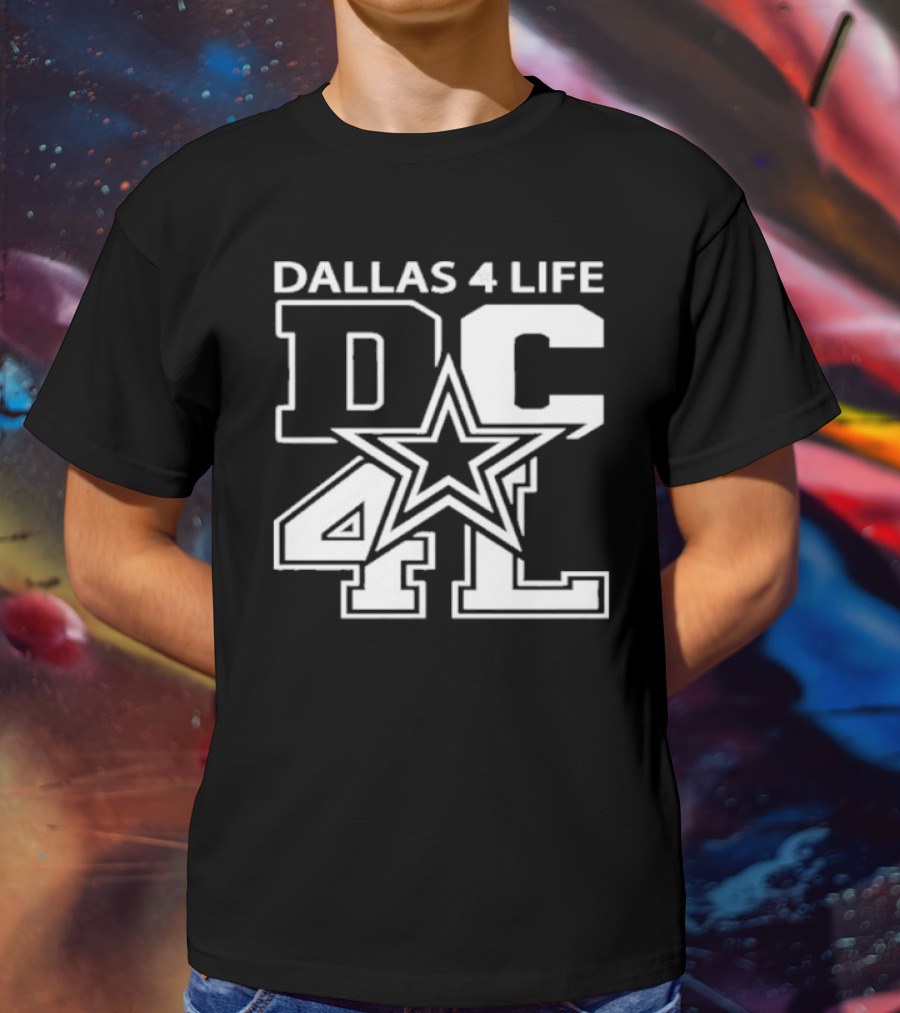 Dallas 4 Life DC 4L Star T-Shirt