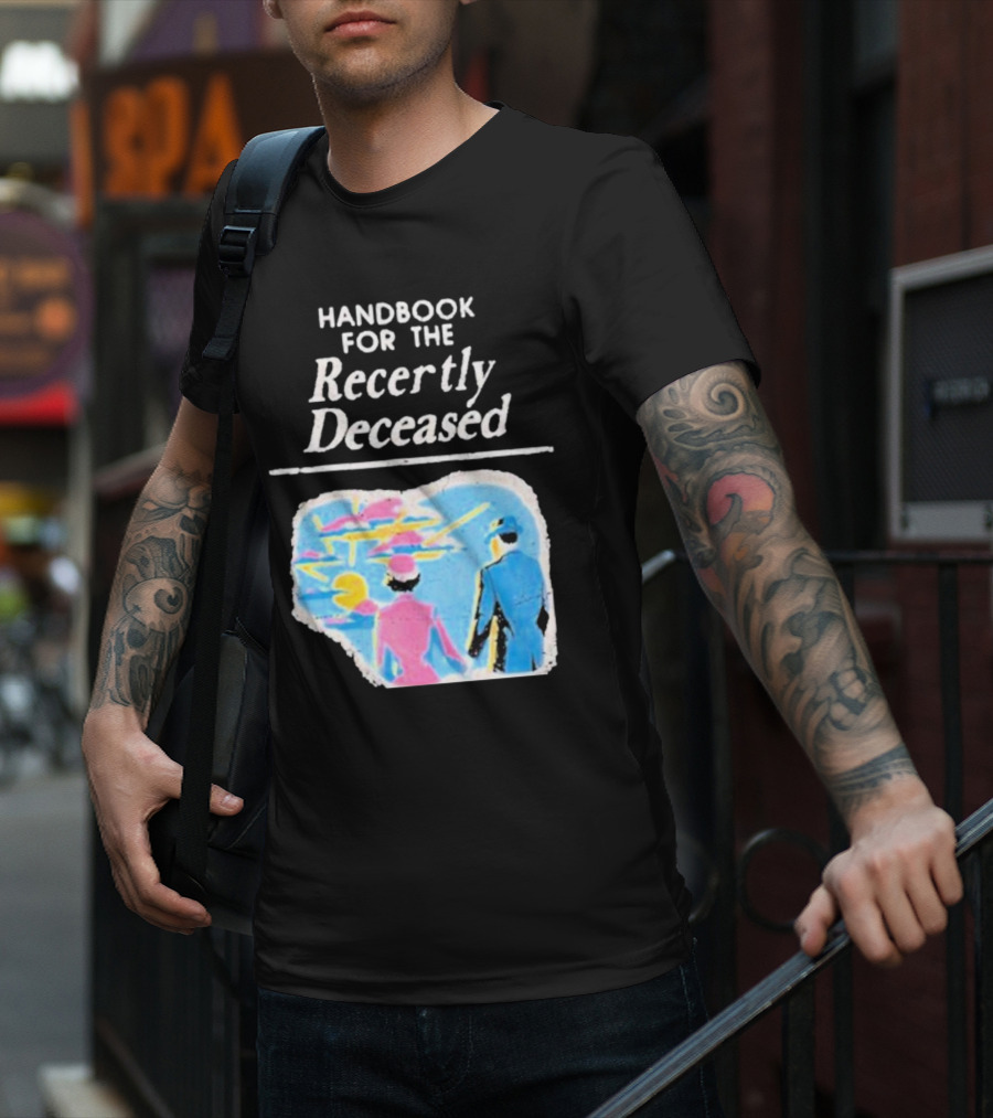 Handbook For The Recently Deceased Our Flag Means Death Band Logo Mash Up T-Shirt