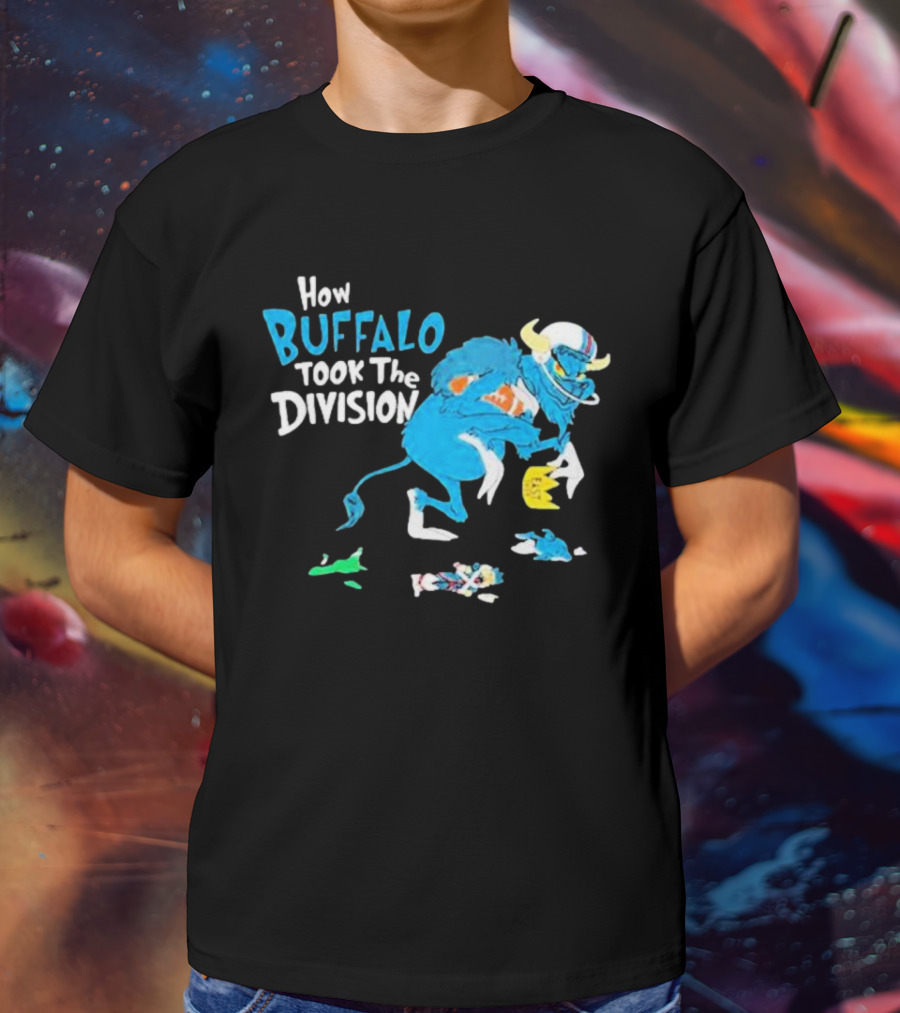 How Buffalo Took The Division Charging Blue Mascot T-Shirt